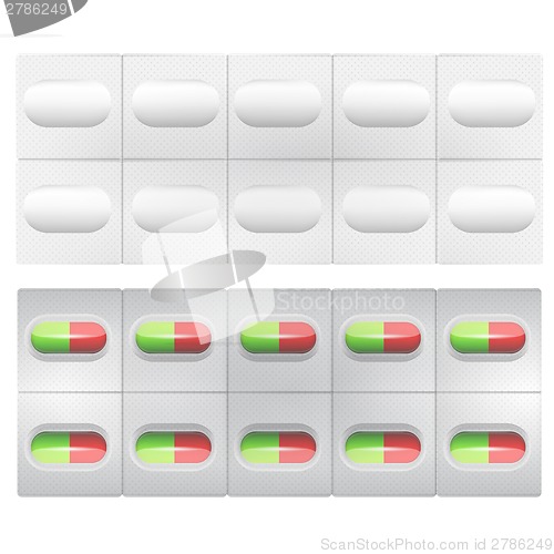Image of Illustration of pills
