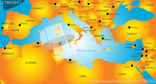 Image of Mediterranean region