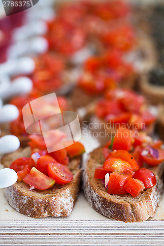 Image of Bruschetta appetizers