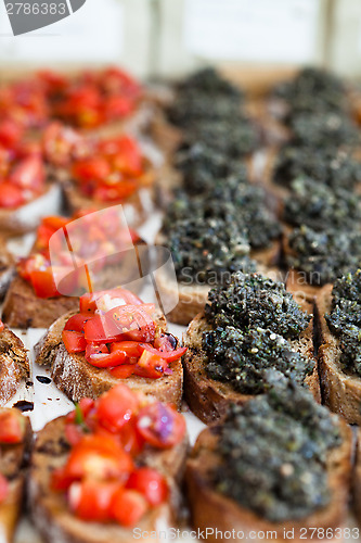 Image of Bruschetta appetizers