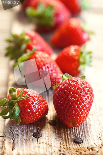 Image of fresh strawberries