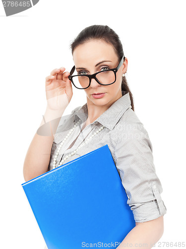 Image of business woman with glasses