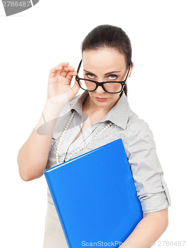 Image of business woman with glasses