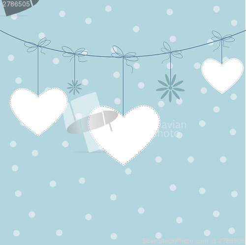 Image of Template design for greeting card