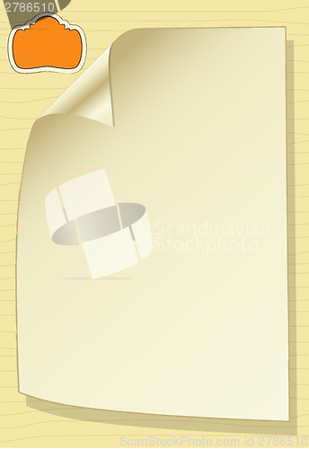 Image of Template design for greeting card