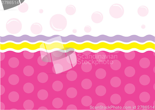 Image of Template design for greeting card
