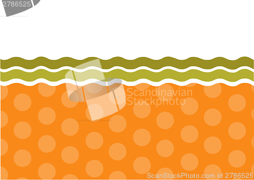 Image of Template design for greeting card