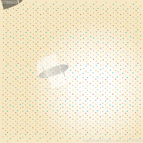 Image of funny background with dots