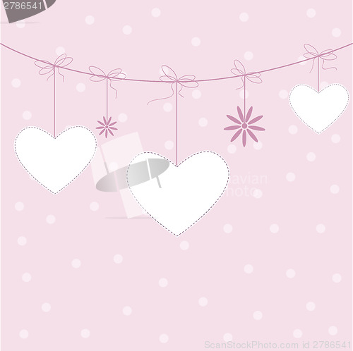 Image of Template design for greeting card
