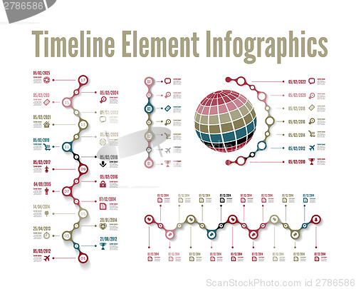 Image of Timeline infographic