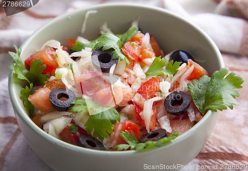 Image of Closeup of salad