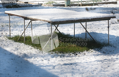 Image of sudden snow