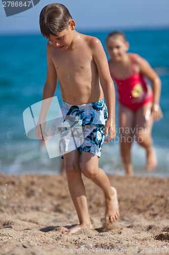 Image of Young swimmers