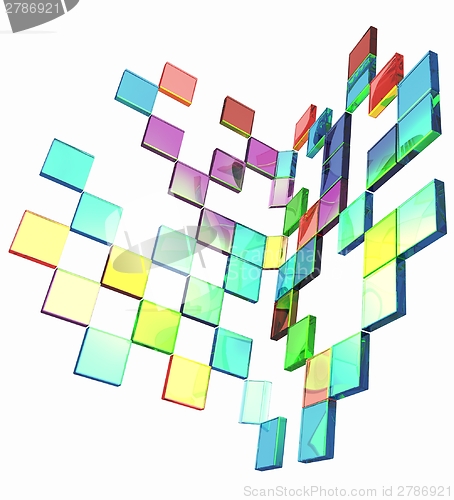 Image of Square frame background - Design Concept 