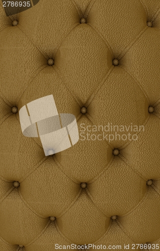 Image of Sepia picture of genuine leather upholstery 