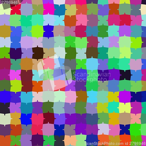 Image of Colorfull pazzle background 