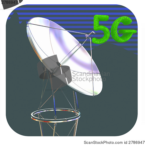 Image of Satellite dish icon 