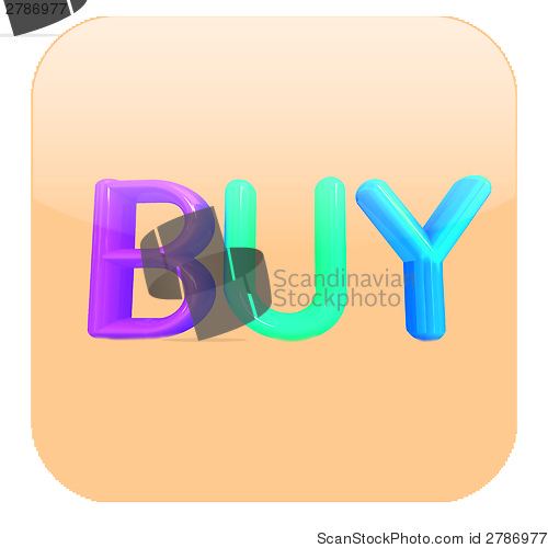 Image of "Buy" colorful icon 