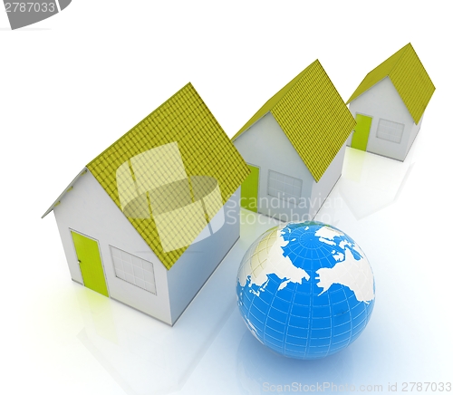 Image of Houses and Earth 