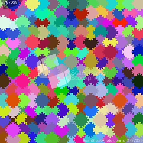 Image of Colorfull pazzle background 