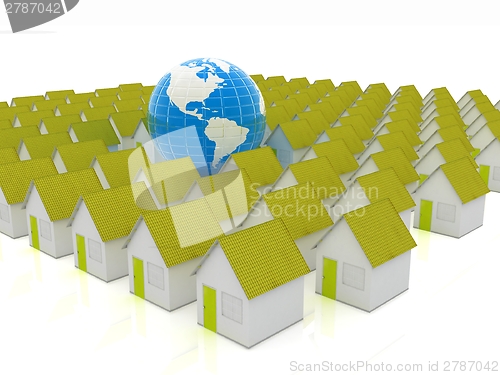 Image of Houses and Earth 