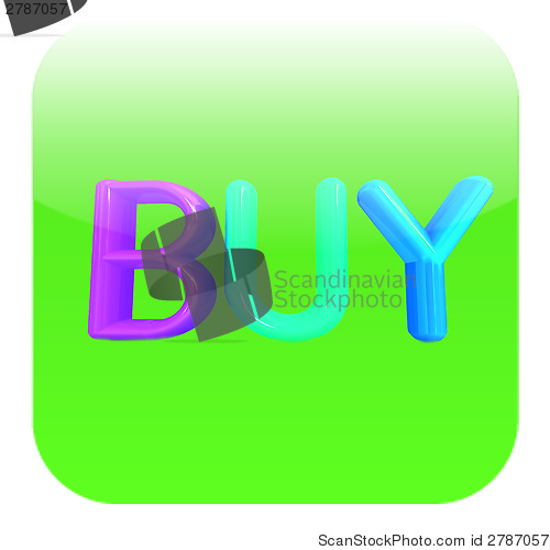 Image of "Buy" colorful icon 