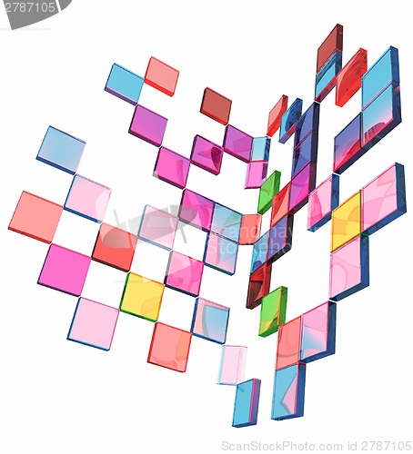Image of Square frame background - Design Concept 