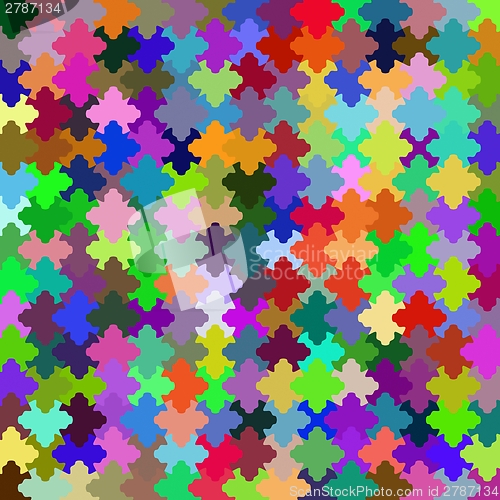 Image of Colorfull pazzle background 