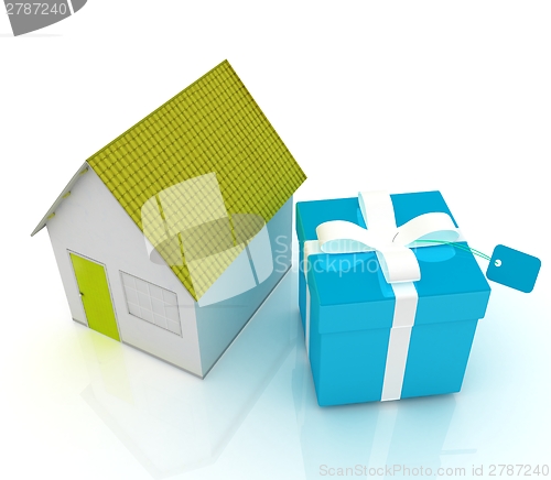 Image of Houses and gift 