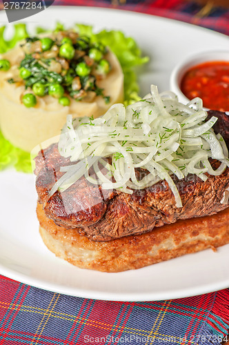 Image of Gourmet steak meat