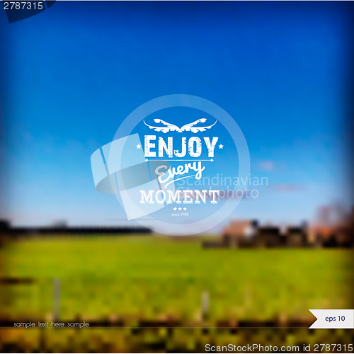 Image of Vector summer background