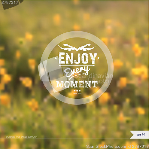 Image of Vector summer background