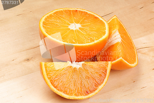 Image of Cut orange