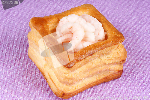 Image of Vol-au-vent with shrimps