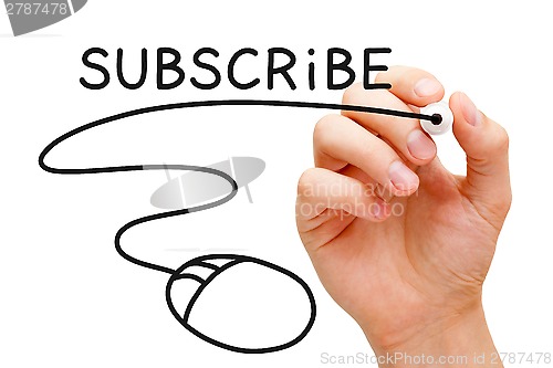 Image of Subscribe Mouse Concept