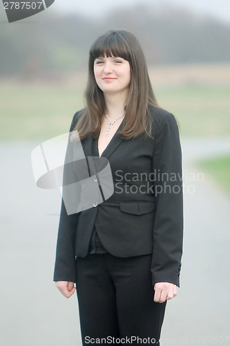 Image of Portrait of young woman