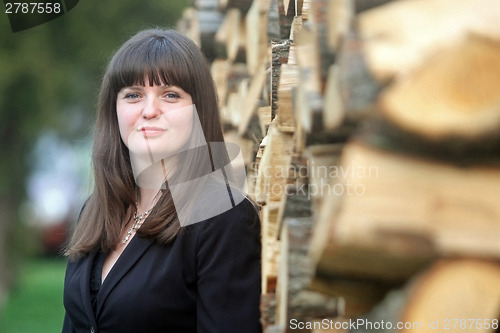 Image of Business woman posing