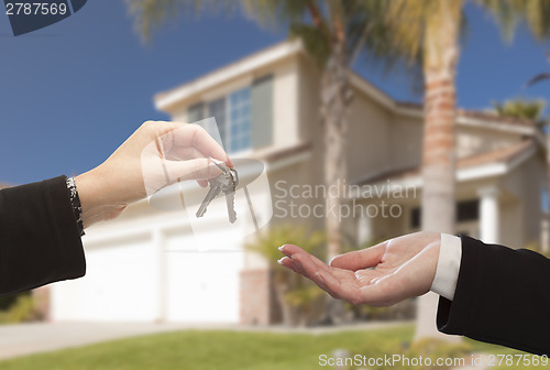 Image of Handing Over The Keys and New House