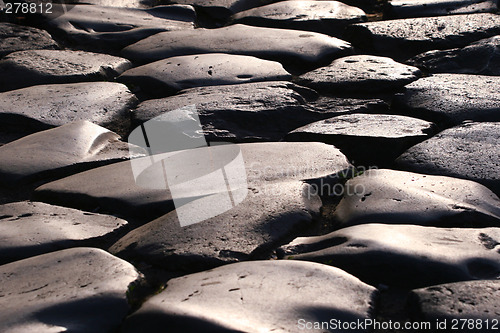 Image of cobblestone road