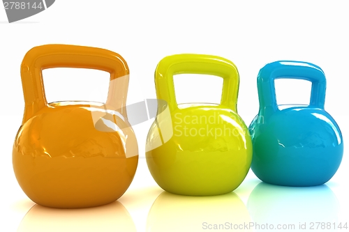 Image of Colorful weights 