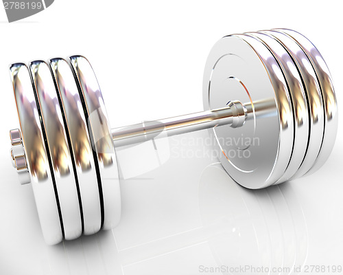 Image of Metal dumbbell 