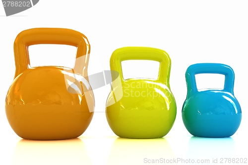 Image of Colorful weights 