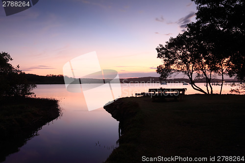 Image of Sunset Silhouette Kincumber Australia