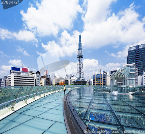 Image of Nagoya downtown daytime, Japan City
