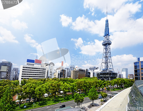 Image of Nagoya downtown daytime, Japan City