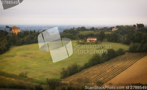 Image of Emilia Romagna countryside view