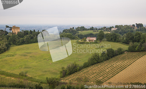 Image of Emilia Romagna countryside view