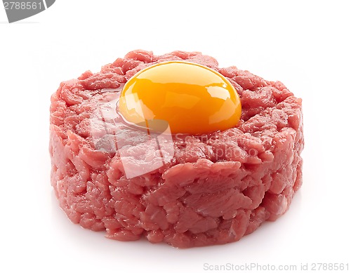 Image of fresh beef tartare