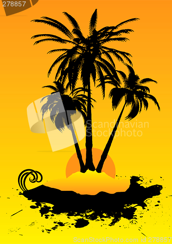 Image of holiday destination hot