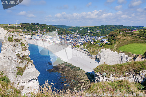 Image of coast at Etretat